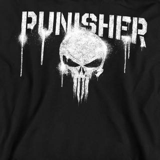 The Punisher Punisher Stampa Grafica Regular Fit Felpa  