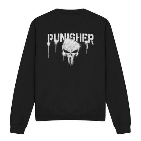 The Punisher Punisher Stampa Grafica Regular Fit Felpa  