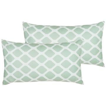 Lot de 2 coussins en Polyester Moderne KALAMOS