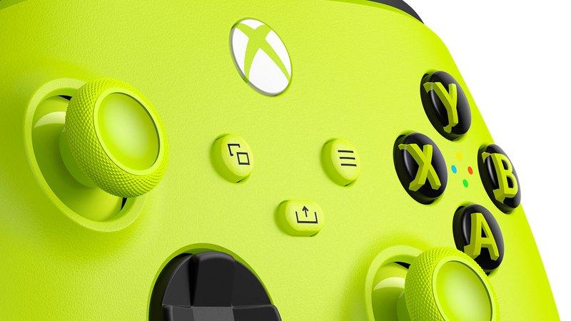 Microsoft  Wireless Controller "Electric Volt" 