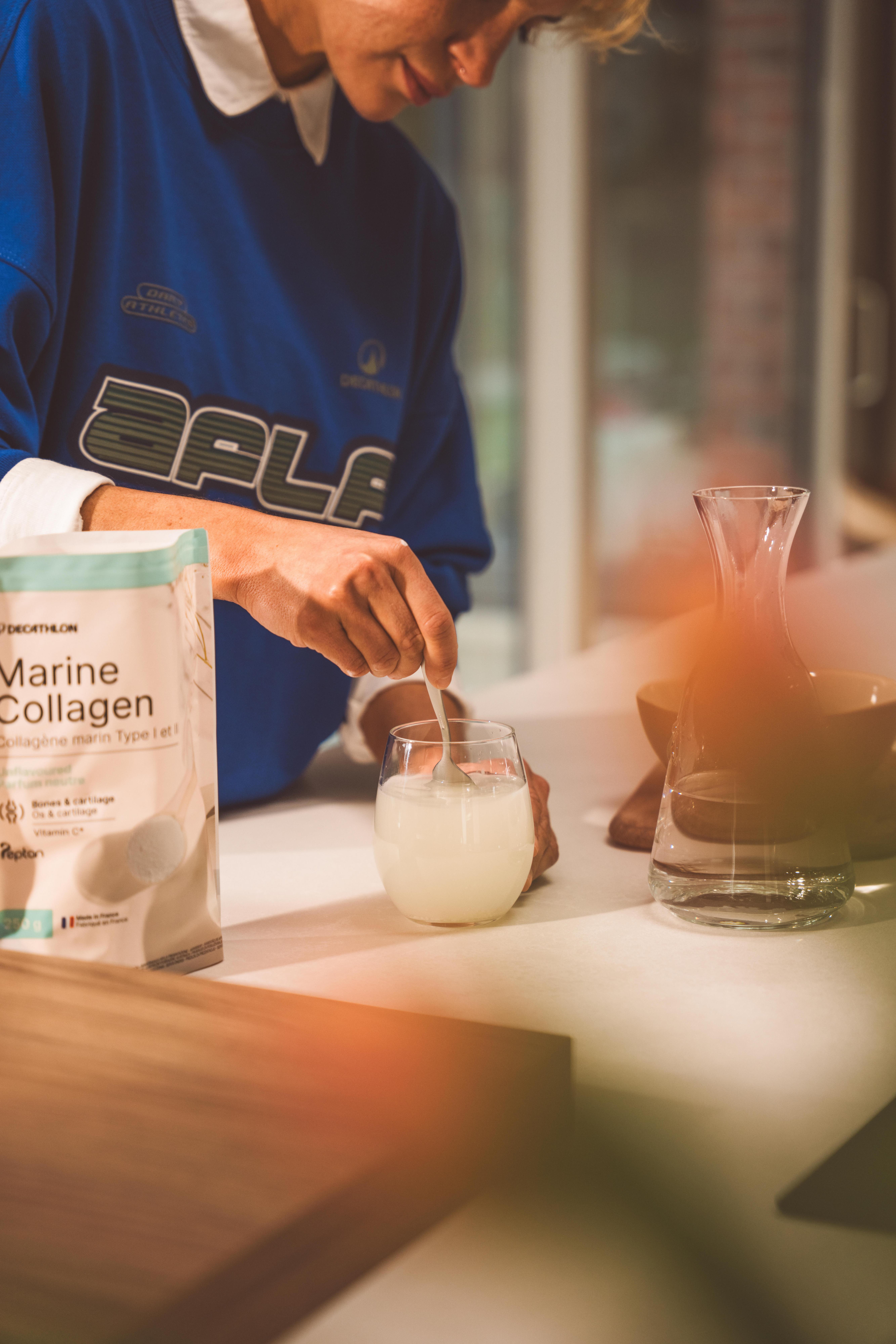 DECATHLON  Marines Kollagenpulver Typ 1 und Typ 2 