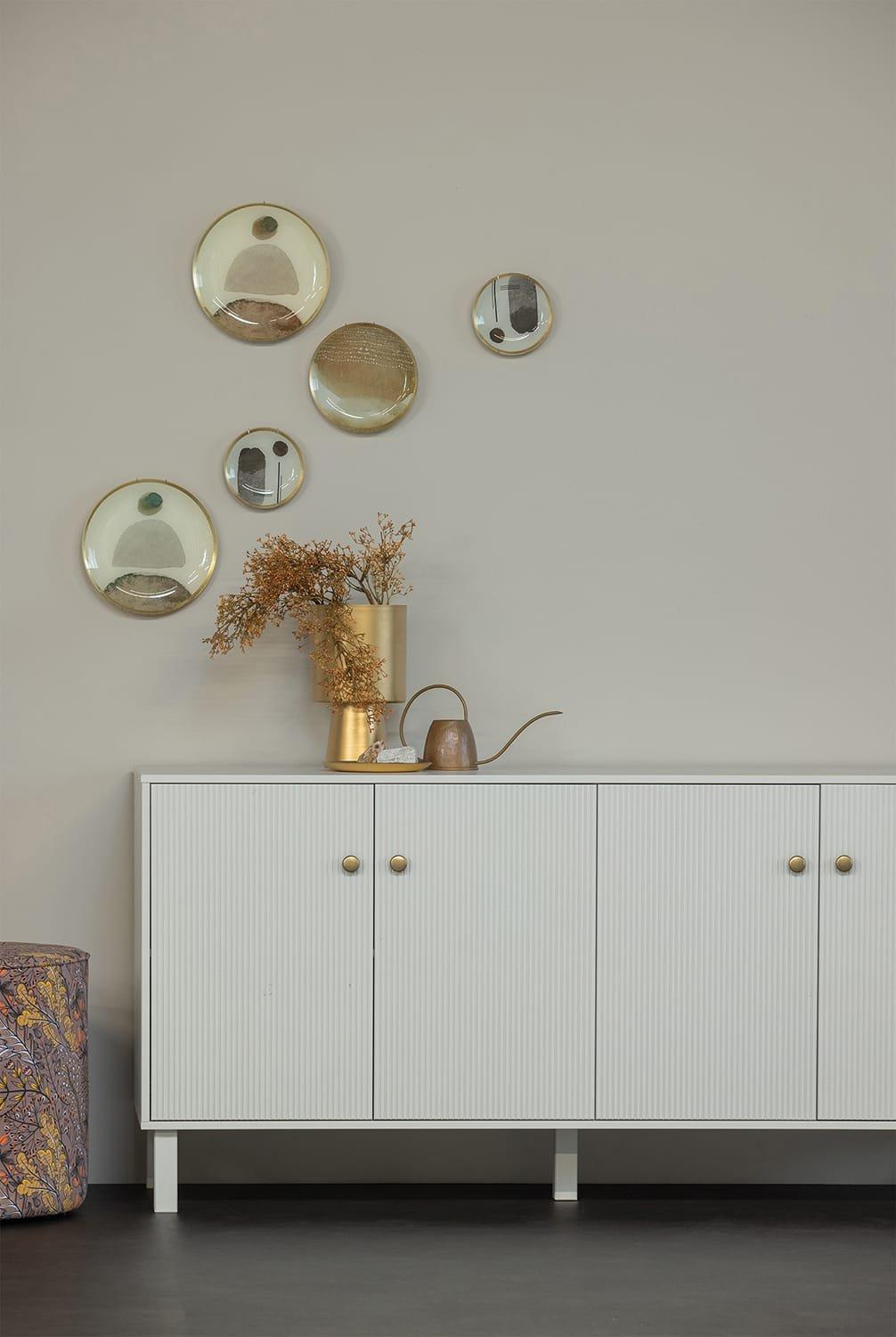 mutoni Sideboard Madu Kiefer Cloud Grey 160  