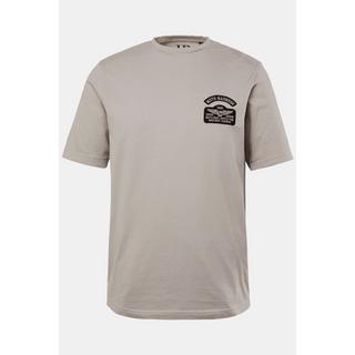 JP1880 Vintage Look Halbarm T-Shirt mit Badges und Stickerei  