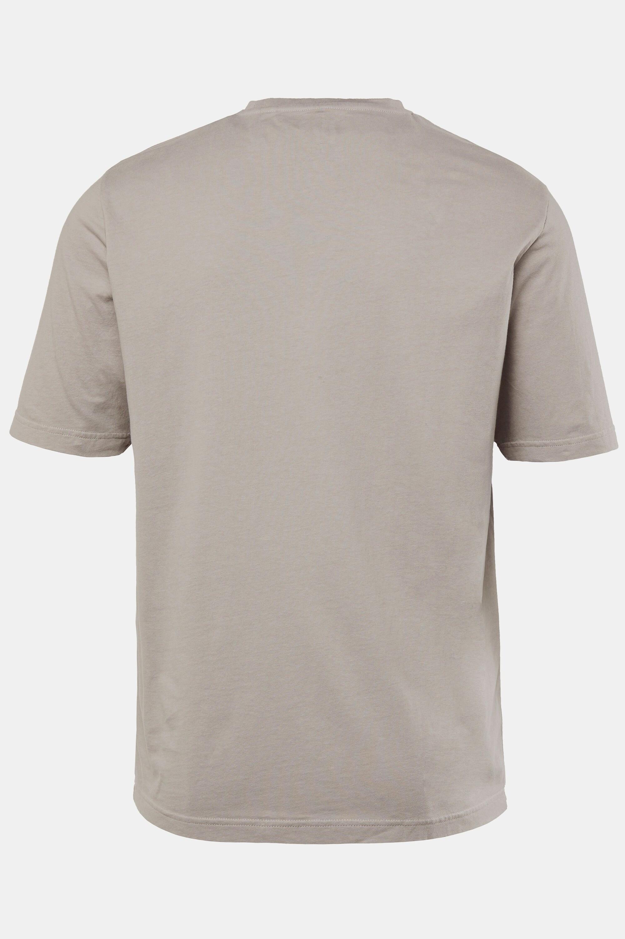 JP1880 Vintage Look Halbarm T-Shirt mit Badges und Stickerei  