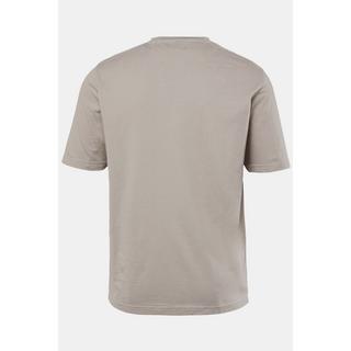 JP1880 Vintage Look Halbarm T-Shirt mit Badges und Stickerei  