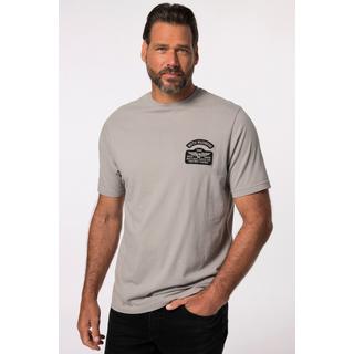 JP1880 Vintage Look Halbarm T-Shirt mit Badges und Stickerei  