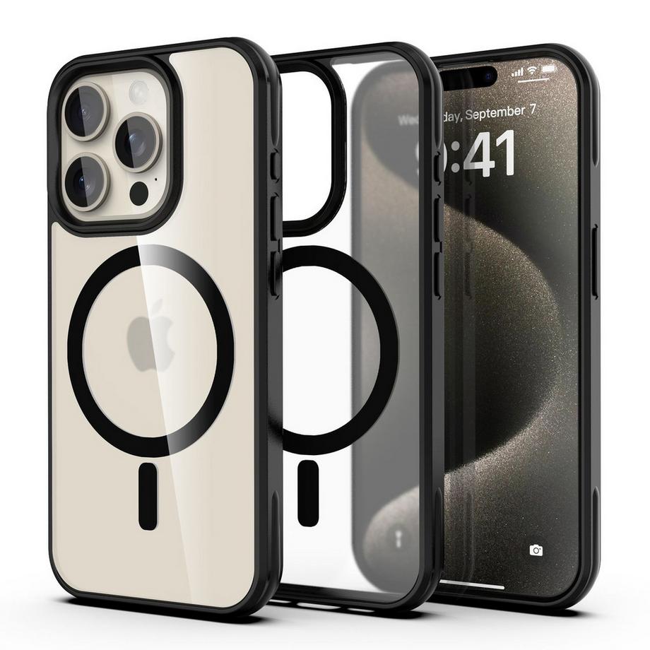 Cadorabo  Custodia per iPhone 15 PRO MAX compatibile con MagSafe cover 