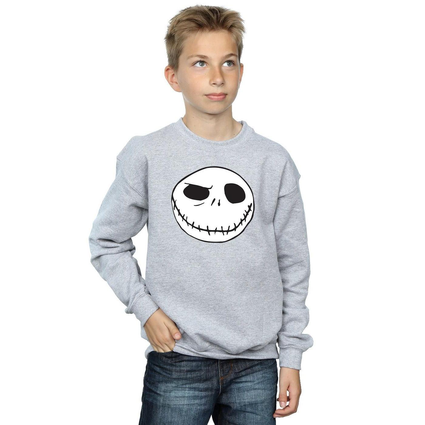 Disney  Nightmare Before Christmas Jack's Big Face Sweatshirt 