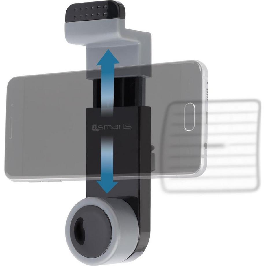4smarts  4smarts Snapclip Supporto passivo Telefono cellulare/smartphone, Navigatore Nero 