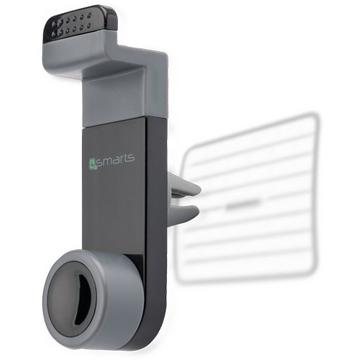 4smarts Snapclip Support passif Mobile/smartphone, Navigateur Noir