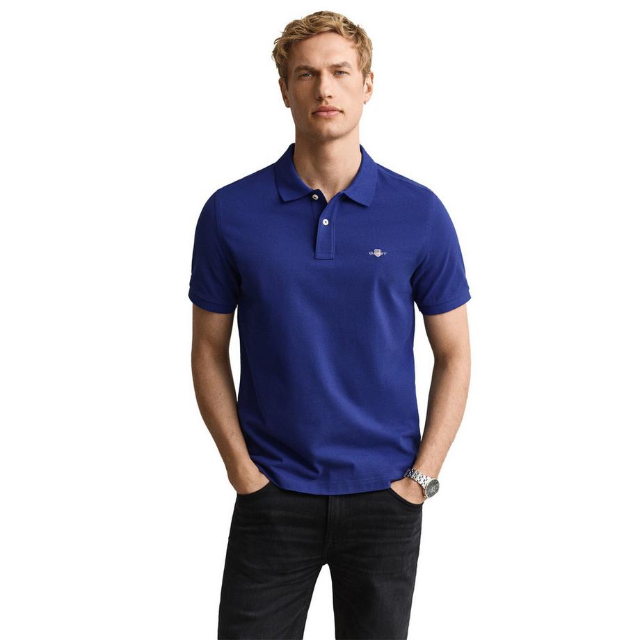 GANT Poloshirt  1er Pack Bequem sitzend-Regular Shield Pique Polo  