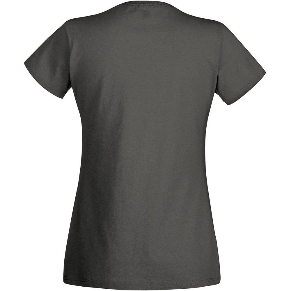Universal Textiles Value Fitted T-Shirt Maniche Corte Casual  