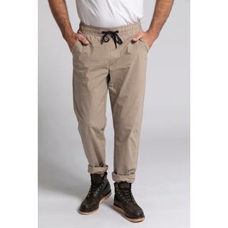 JP1880  Pantaloni con FLEXNAMIC®, cintura elastica e taglio ampio e scampanato 