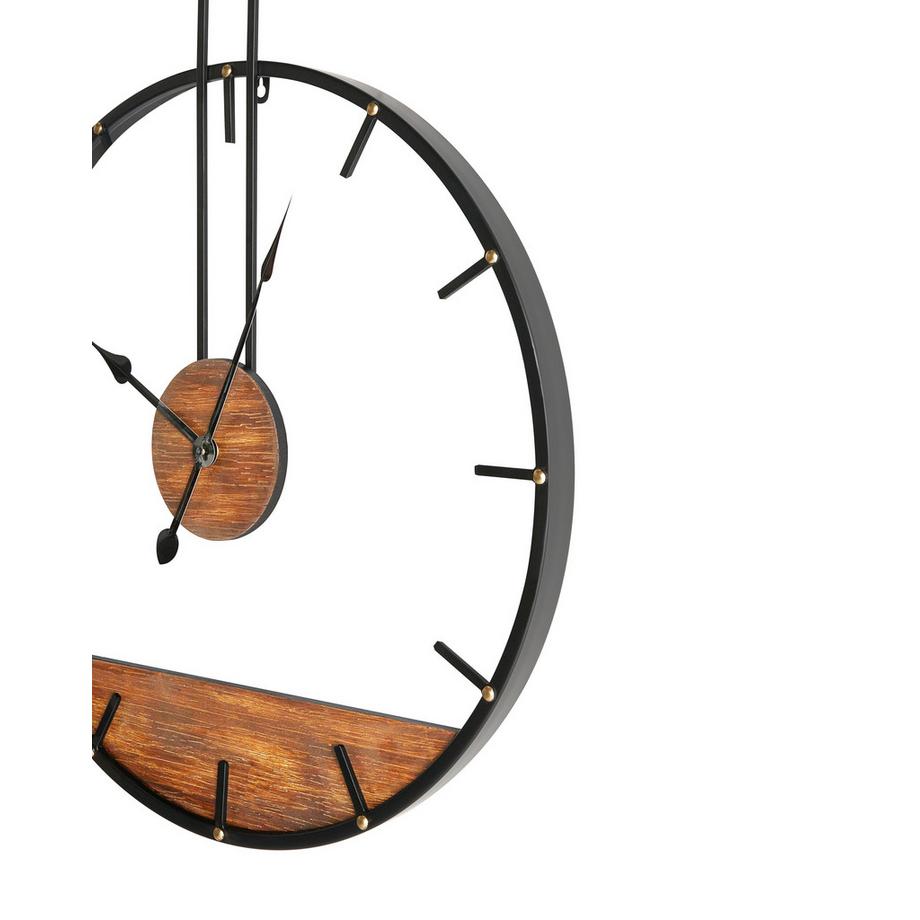 Beliani Orologio da parete en Ferro Industriale TAUGON  