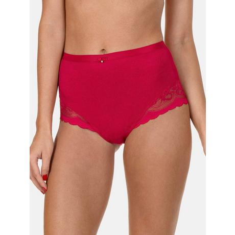 Lisca  Slip a vita alta Evelyn rosso 