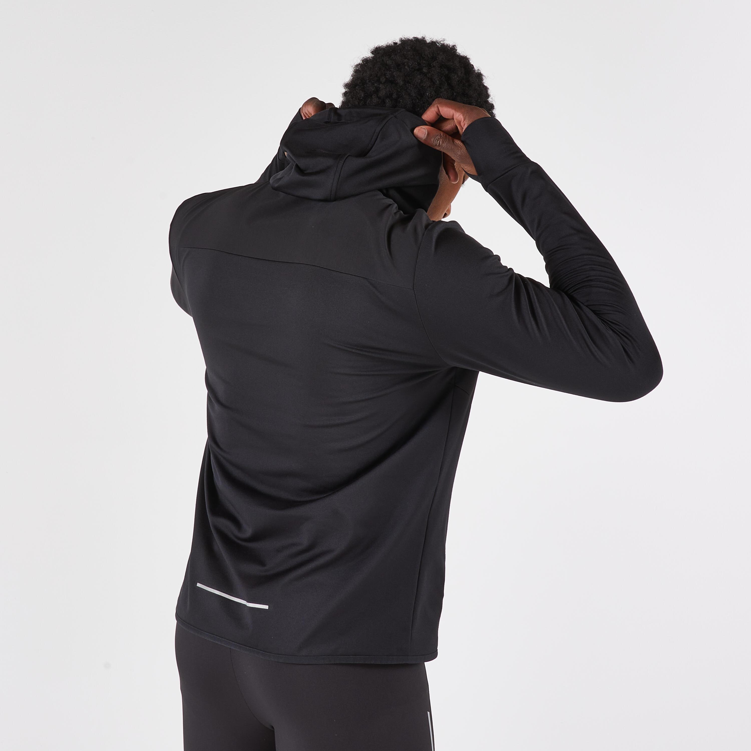 KIPRUN Giacca da corsa calda antivento maniche lunghe  