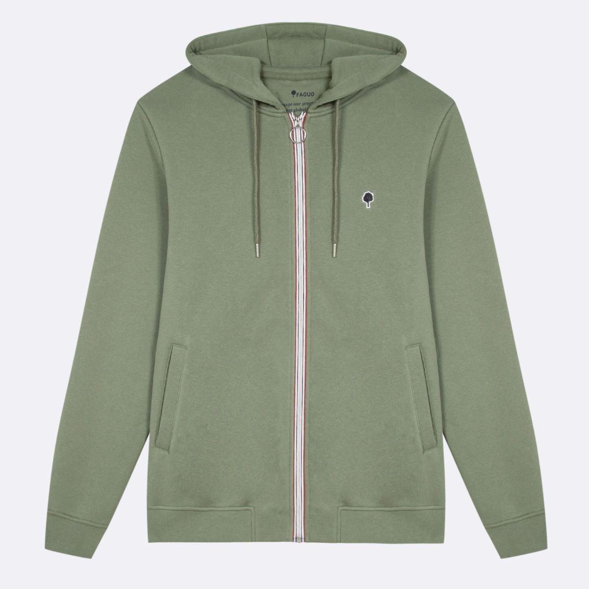 Faguo Mesnil Baumwoll Full Zip Hoodie  