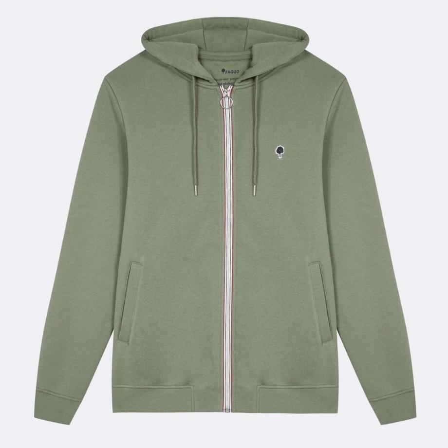 Faguo Mesnil Baumwoll Full Zip Hoodie  