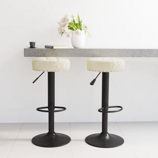 VidaXL Tabouret de bar velours  