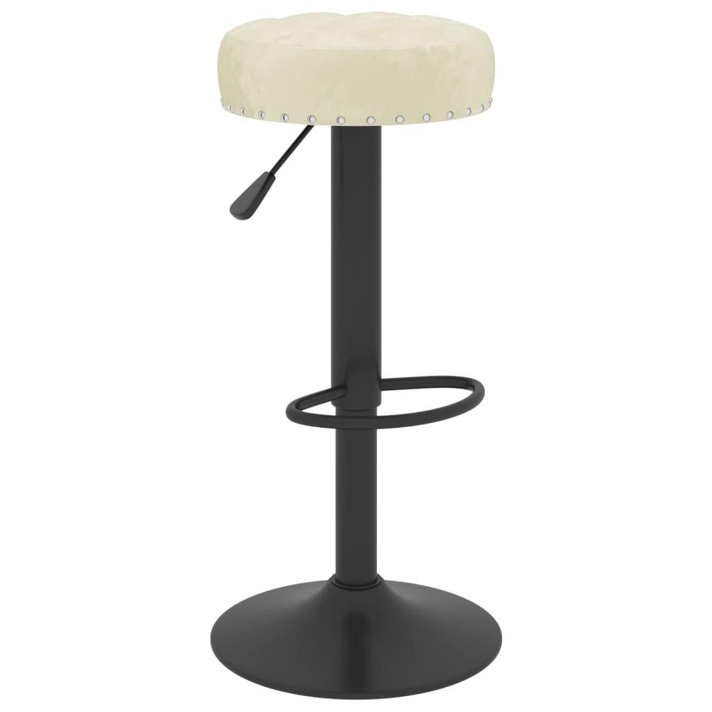 VidaXL Tabouret de bar velours  