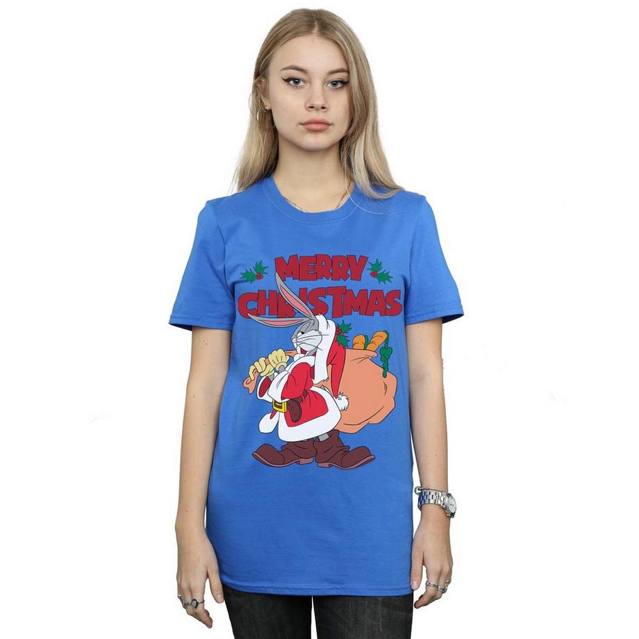 LOONEY TUNES Bugs Bunny Merry Christmas T-Shirt  