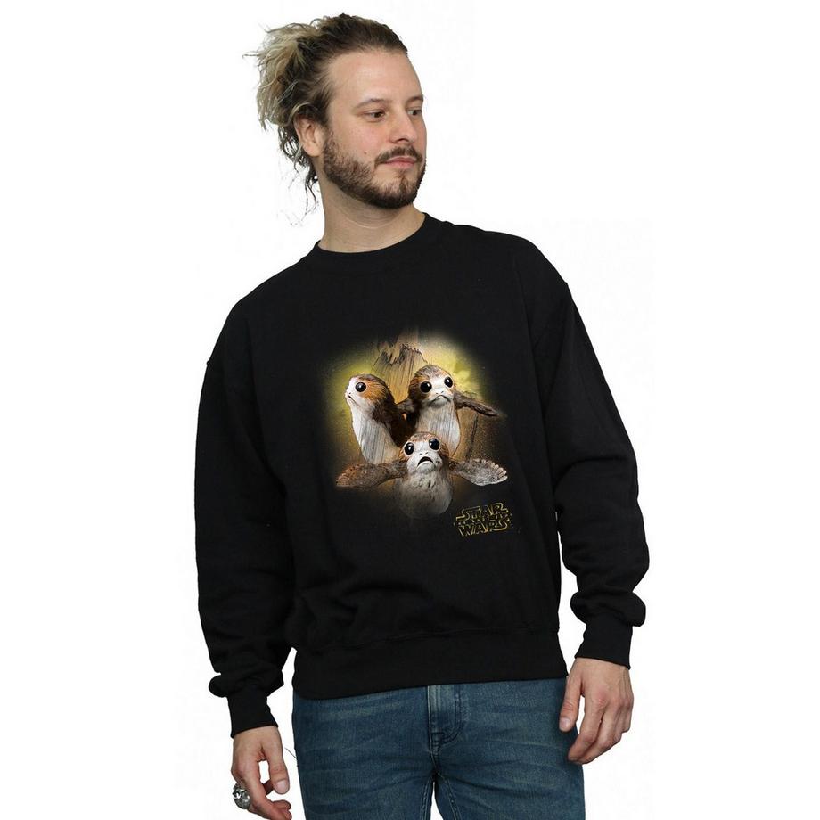 STAR WARS The Last Jedi Porgs Regular Fit Felpa  
