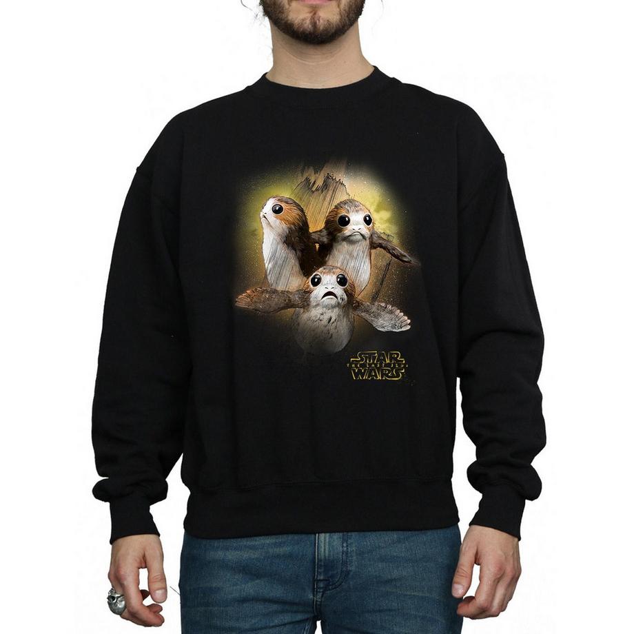 STAR WARS The Last Jedi Porgs Regular Fit Felpa  