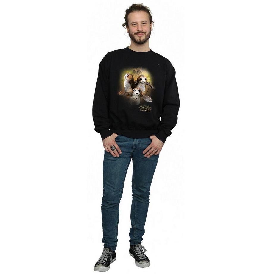 STAR WARS The Last Jedi Porgs Regular Fit Felpa  