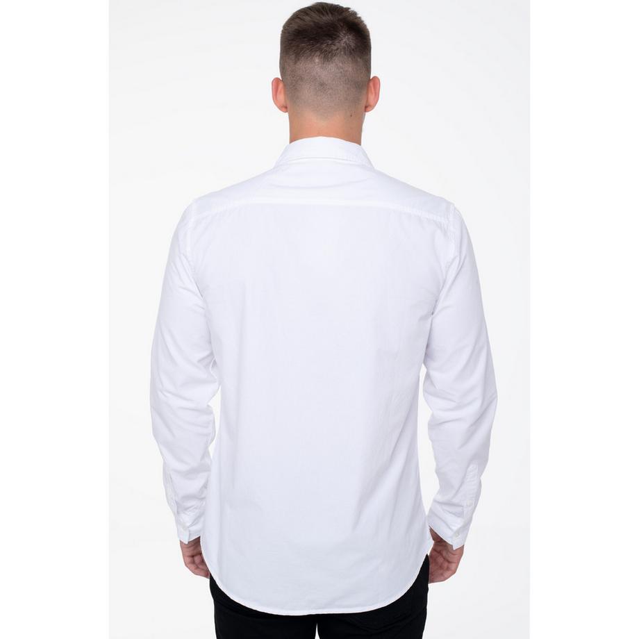 GUESS Chemise Manches Longues Slim avec Poche  