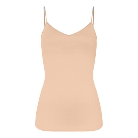 HANRO Cotton Seamless Spaghetti Top  