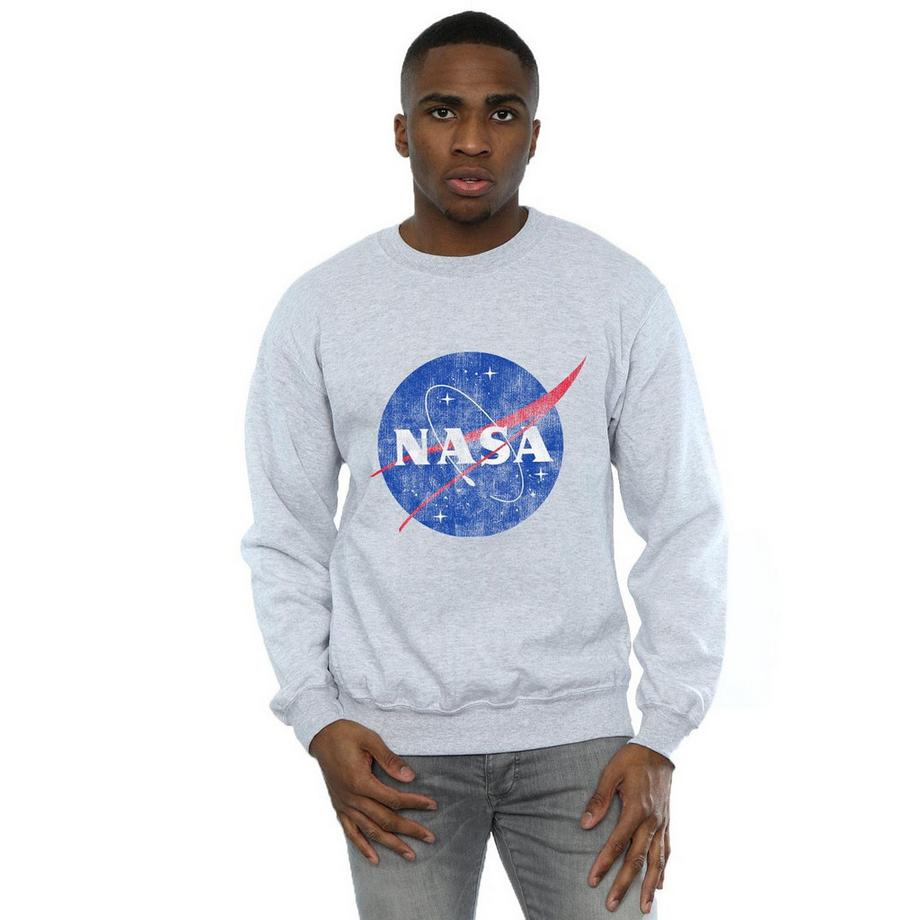 Nasa Distressed Logo Sweatshirt  