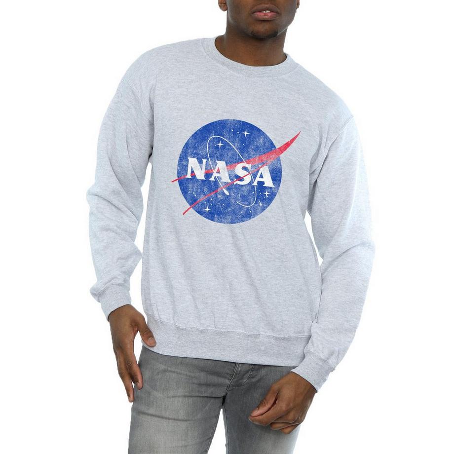 Nasa Distressed Logo Sweatshirt  