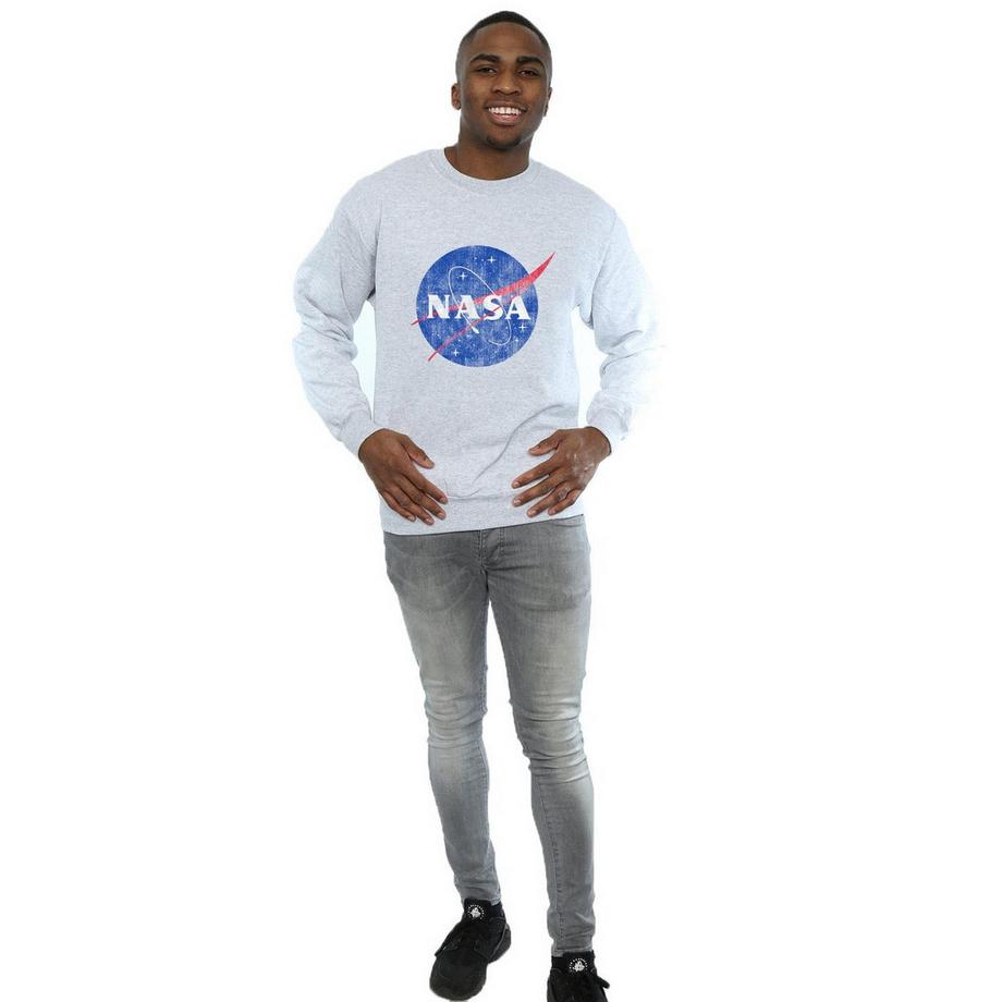 Nasa Distressed Logo Sweatshirt  