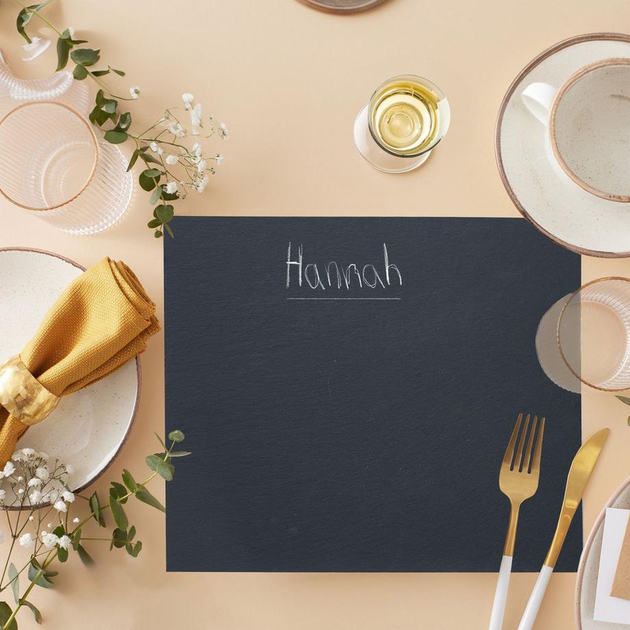 B2X  6er-Set Schieferfliesen 40 x 30 cm 