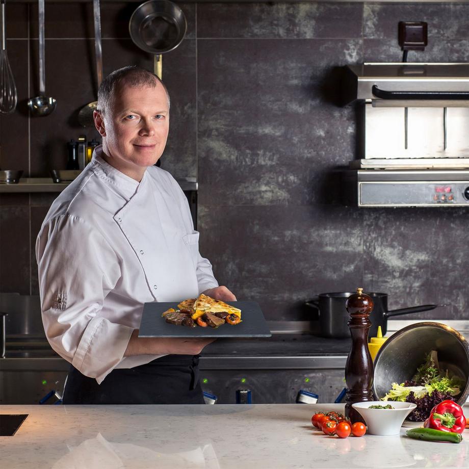 B2X  6er-Set Schieferfliesen 40 x 30 cm 