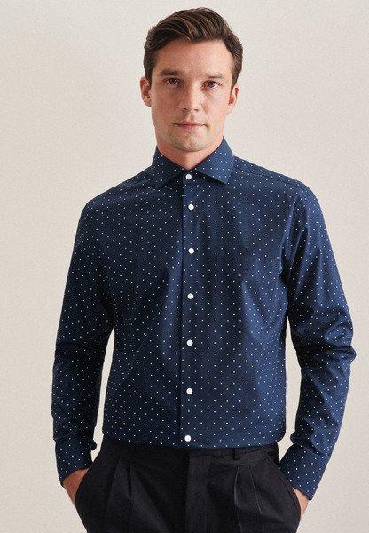 Seidensticker Businesshemd voor heren, slim fit, strijkvrij, wit, 100