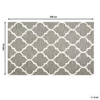 Beliani Tapis en Laine Moderne YALOVA  