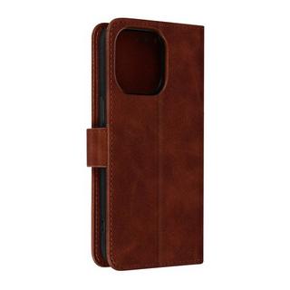 Avizar  Étui iPhone 14 Pro Portefeuille Marron 