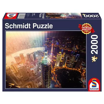 Schmidt puzzel Day and Night, Time slice - 2000 stukjes - 12+