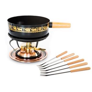 Stöckli Käsefondue-Set Classic l'alpage in Kupfer 23 cm 3 Liter  