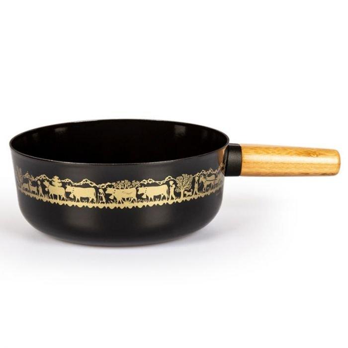 Stöckli Service à fondue au fromage Classic l'alpage en cuivre 23 cm 3 litres  