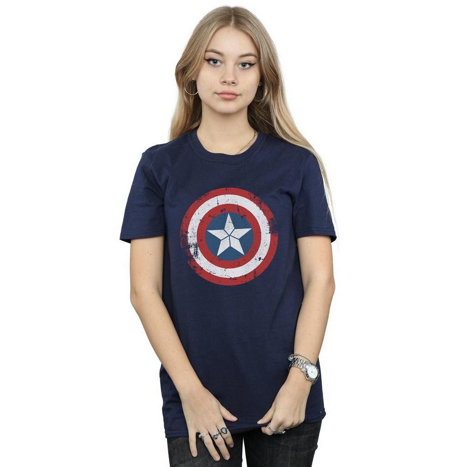 MARVEL Civil War Captain America Shield T-Shirt  