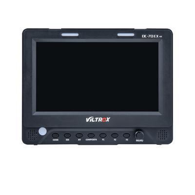 VILTROX  VILTROX DC-70 EX Kamera-Monitor 17,8 cm (7") Schwarz 1024 x 600 Pixel 