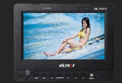 VILTROX  VILTROX DC-70 EX monitor per fotocamere 17,8 cm (7") Nero 1024 x 600 Pixel 