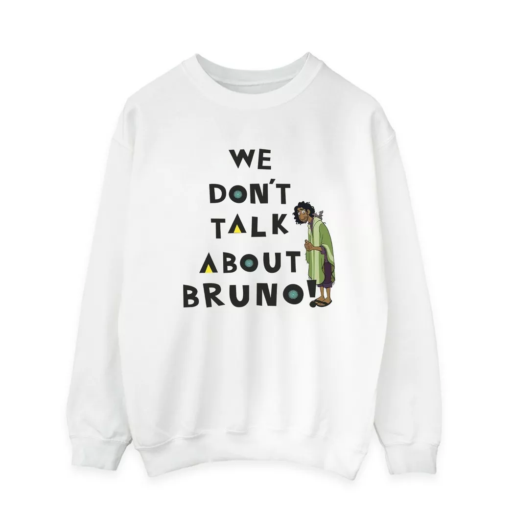 Disney - Encanto We Dont Talk About Bruno Sweatshirt, für Herren, Weiss, Größe S