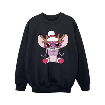 Lilo & Stitch Angel Reindeer Sweatshirt