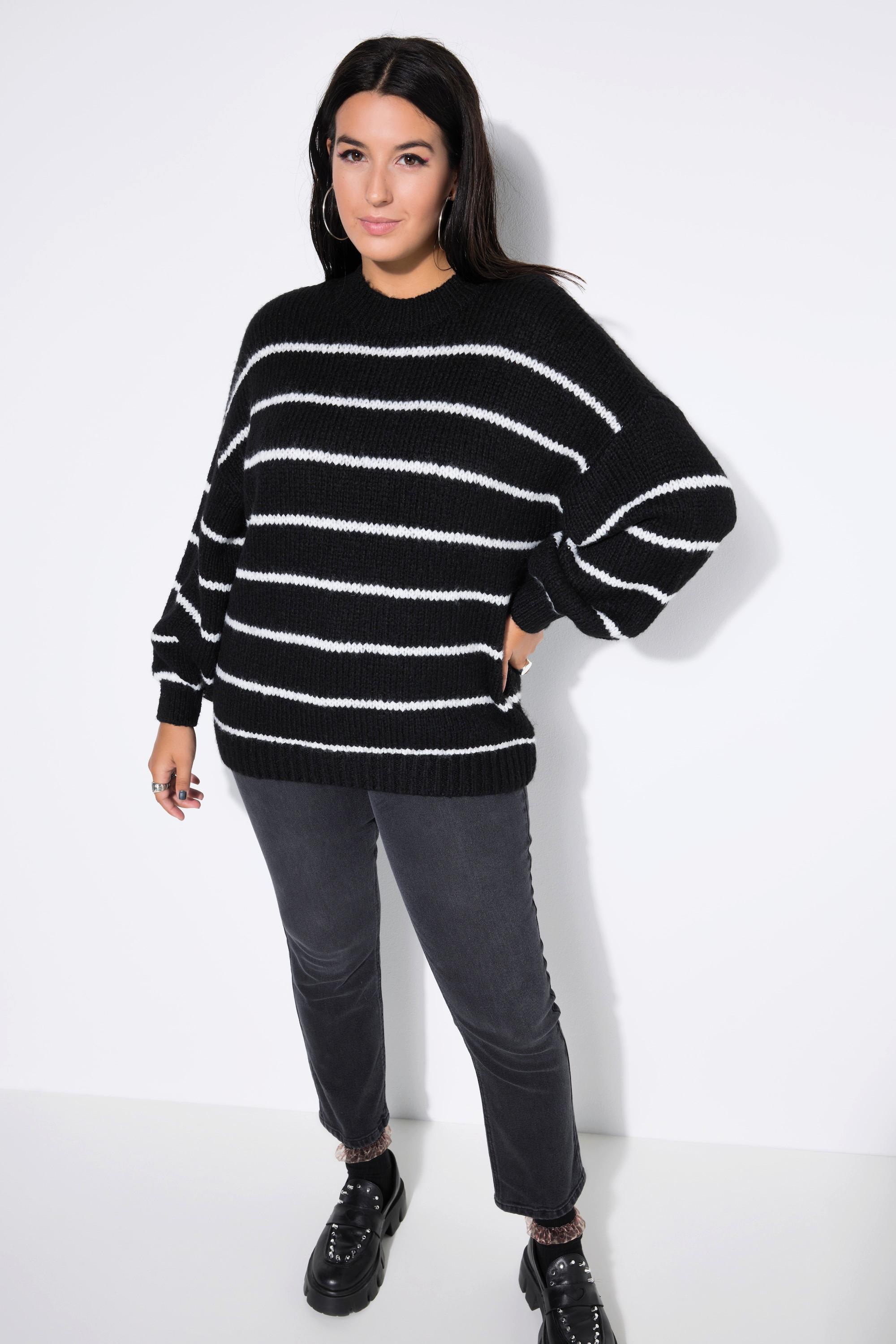 Studio Untold Pull Rayé Oversized  