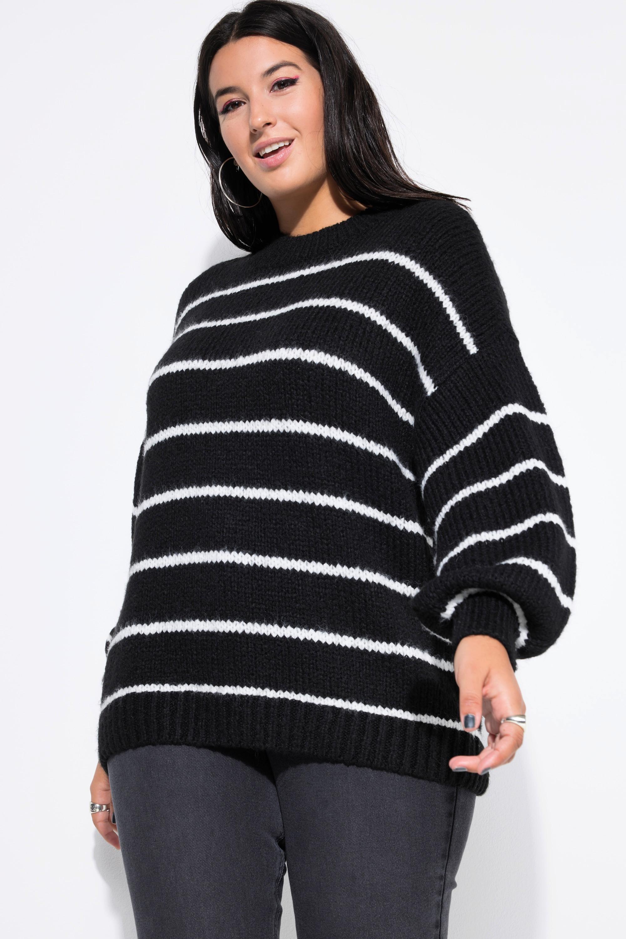 Studio Untold Pull Rayé Oversized  