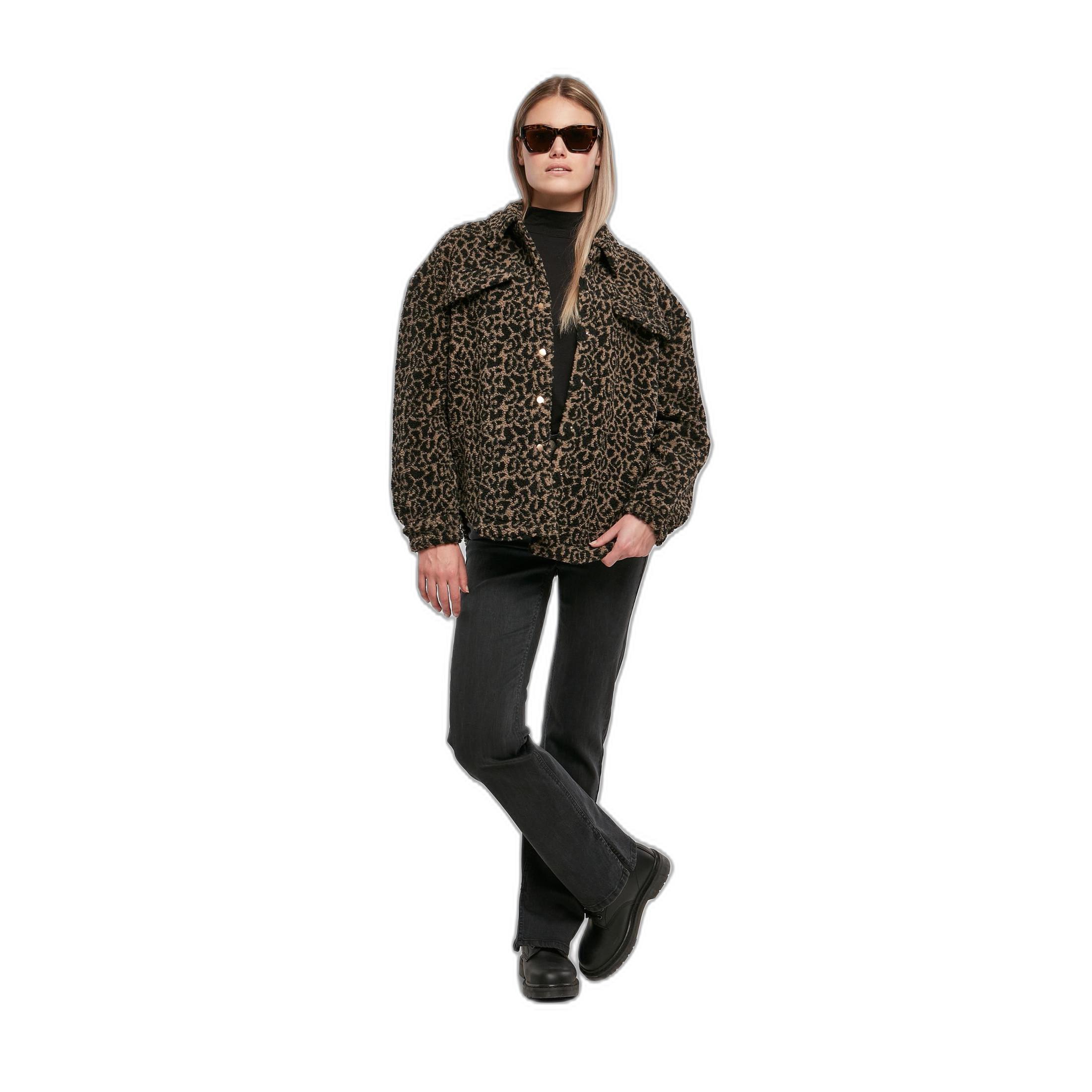 URBAN CLASSICS Sovracamicia Sherpa All Over Print  
