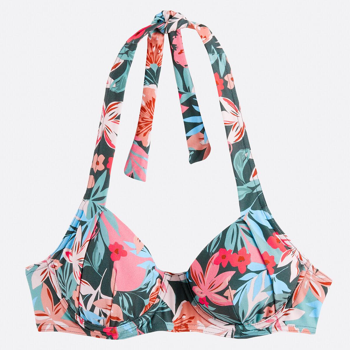 La Redoute Collections Foulard Print Bikini Oberteil  